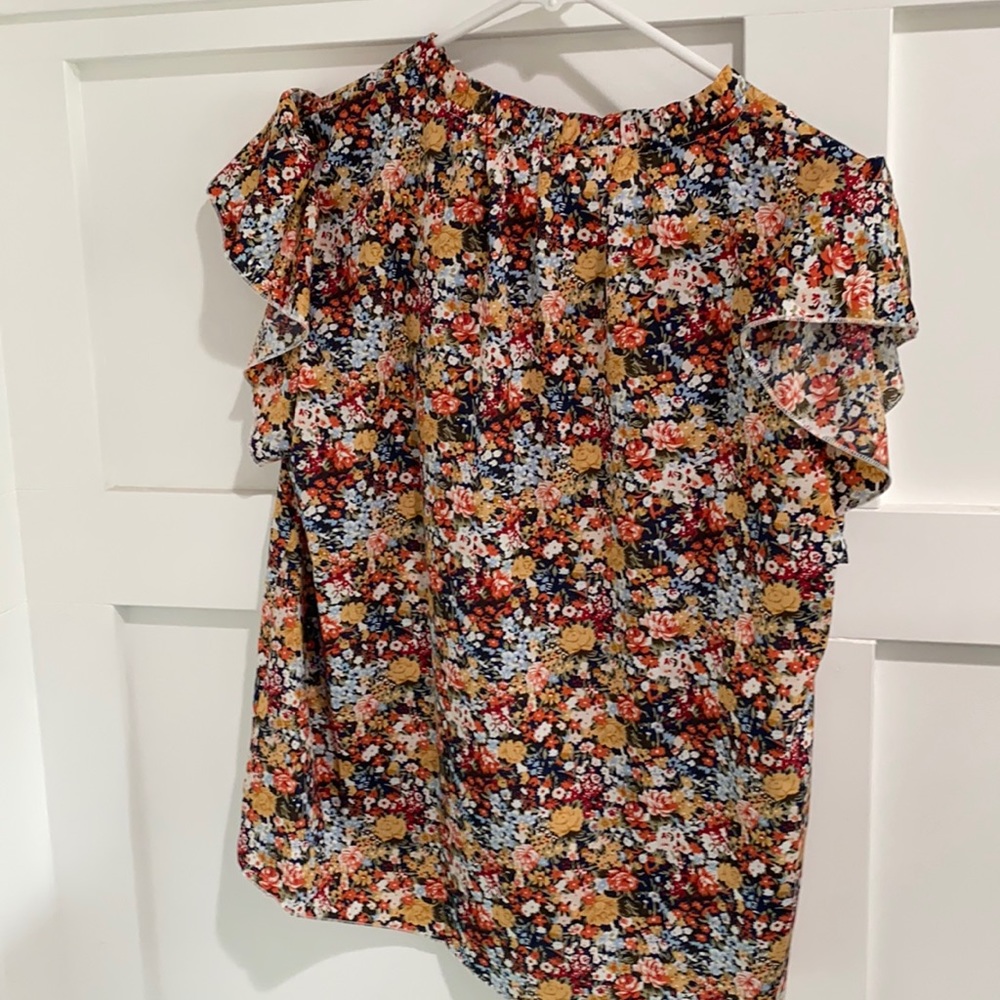 Flowered blouse